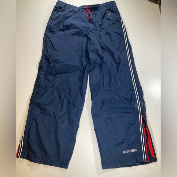 Vintage 90’s Abercrombie and Fitch Gym Issue Track Pants with Zipper, size XL - Picture 4 of 6